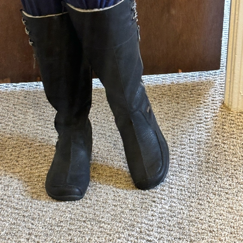 Black Boots by Rieker